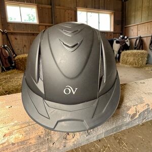 Ovation Toddler Black Equestrian Helmet
